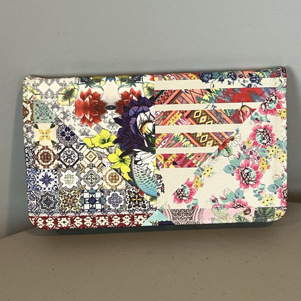 Johnny Was Alia Jewelry Pouch Travel Case Zippered Organizer